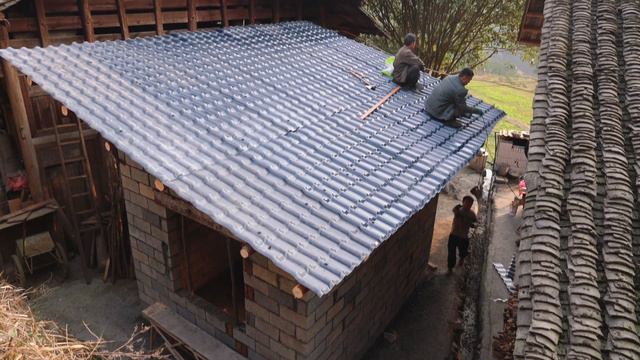 房子整体都建完了，冬宝给木工结工资，再买6斤大骨炖一锅，真香 смотреть онлайн