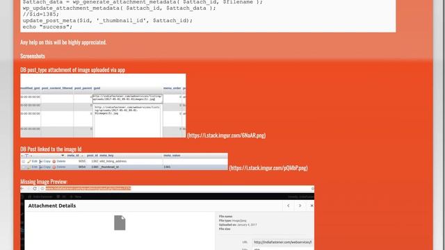 JSON API Wordpress not showing featured image when uploaded via App смотреть онлайн