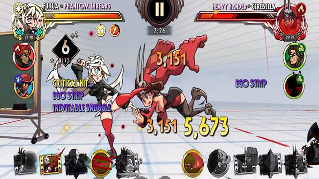Skullgirls Mobile: 5.0 Gameplay (Umbrella Is Here!!!!!!!)