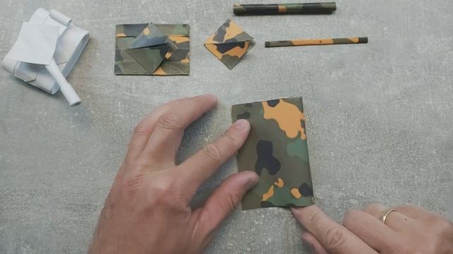 DIY - How to make a TANK WITH A SPINNING TOWER with your own hands from A4 paper. Origami tank. смотреть онлайн
