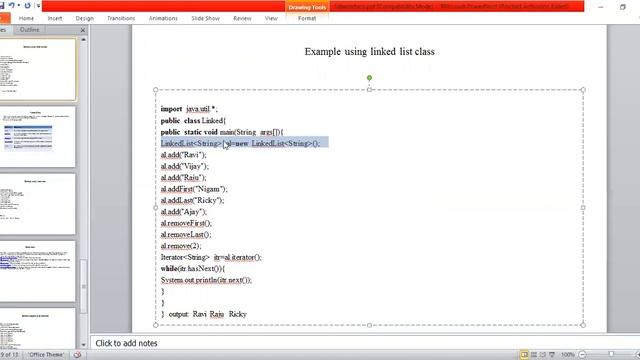Implementation of List interface and classes (JAVA)By M.Kamala mekala смотреть онлайн