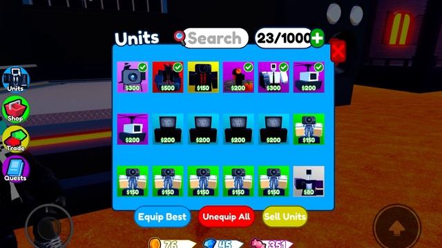 Открываем юнитов #gameplay #robl #toilettowerdefense