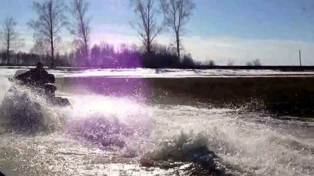 Снегоход по воде Arctic ket смотреть онлайн