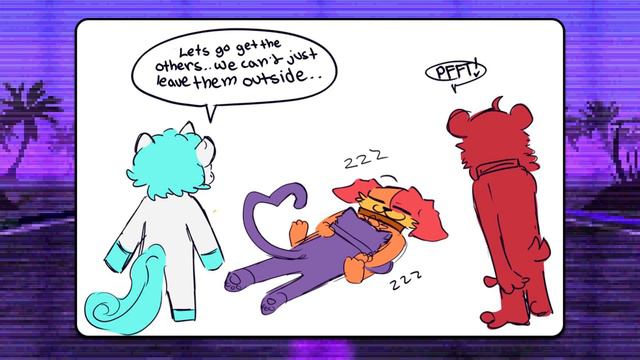 Dog Day Fell Into A CatNap Trap...😱 l Poppy Playtime Chapter 3┃Comic dub смотреть онлайн