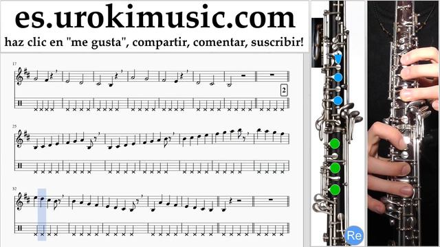 Tutorial de Oboe Bon Jovi - Knockout Clases Notas Parte#1 um-927 смотреть онлайн