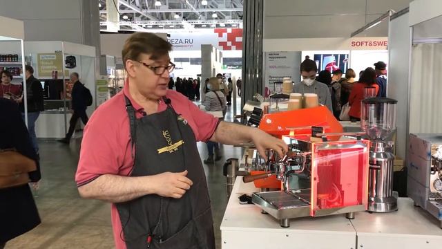 Кофемашины BEZZERA на выставке ПИР 2020 смотреть онлайн