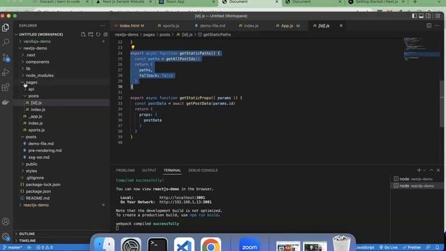 NextJS Tutorial: Architecture Overview & React JS + Vanilla JS Comparisons смотреть онлайн