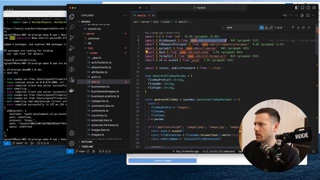Presigning & Securing S3 Requests with Next.js & Prisma смотреть онлайн
