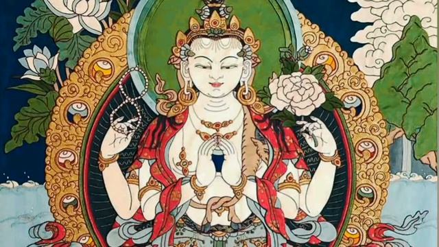 Om Mani Padme Hum mantra 1008 times chanting смотреть онлайн