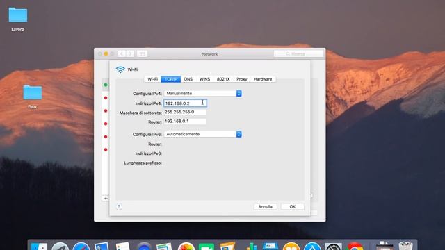 Come impostare manualmente gli indirizzi IP e DNS su Mac смотреть онлайн