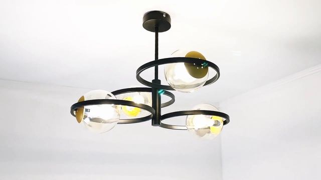 Люстра потолочная Rivoli Ariadna под 4 лампы смотреть онлайн