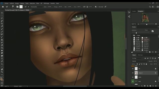 Blind | Digital Painting | Photoshop | Time-lapse смотреть онлайн