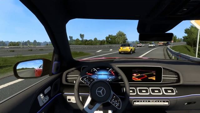 Mercedes-Benz X167 GLS-Class v1.6 для ETS 2 и ATS (1.45x -1.46.x) Обзор мода смотреть онлайн