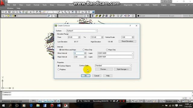 how to use land making profile in autocad 2009 surveying part 1.دروستكردني برؤفايل ئاوتؤكادي لاند смотреть онлайн