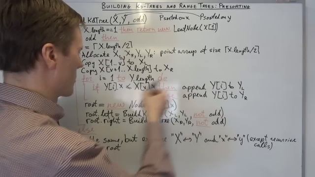 AALG7: Building Kd-trees and range trees: presorting смотреть онлайн
