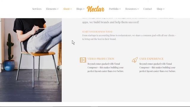 Nectar WordPress Theme About Pages Presentation - Multi-Purpose Theme смотреть онлайн