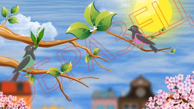 Проект для Proshow Producer - Весенние титры 5 смотреть онлайн