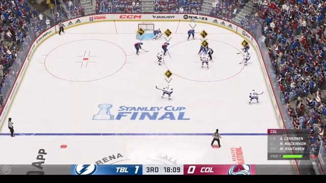 NHL23 아이스하키 게임 플레이