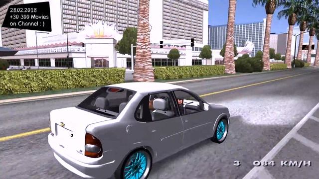 Chevrolet Corsa 4puertas Grand Theft Auto San Andreas GTA SA MOD _REVIEW смотреть онлайн