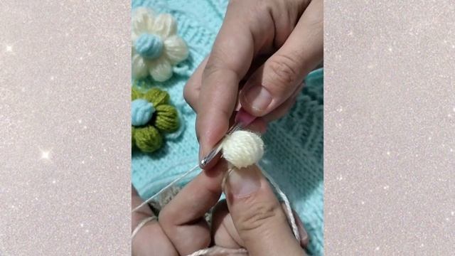 вязание цветочка крючком смотреть онлайн