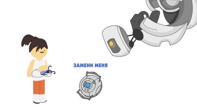 Portal 2 в ДВУХ словах смотреть онлайн