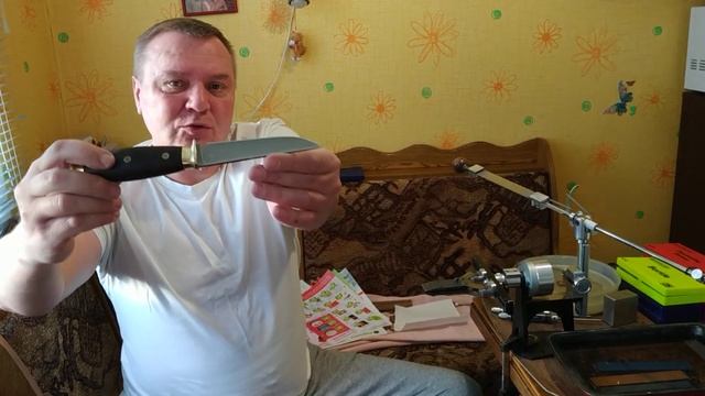Сталь 95х18 с крио термичкой клинок от Вадима Никулина - рыбацкий. смотреть онлайн