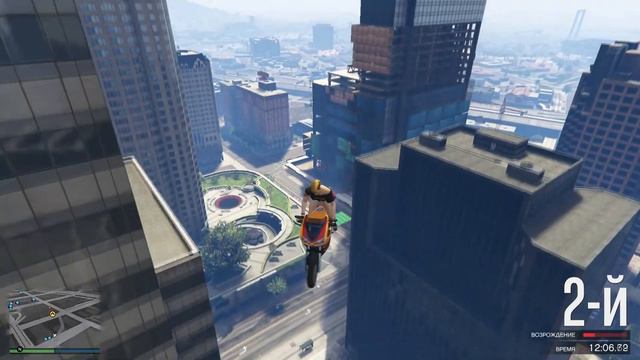 GTAV Сбей кеглю в каскадерском паркуре 7% NG-LALA смотреть онлайн