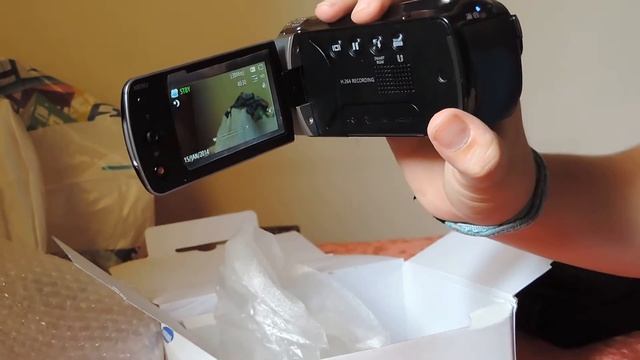 Unboxing da Filmadora Samsung HMX-F900 смотреть онлайн
