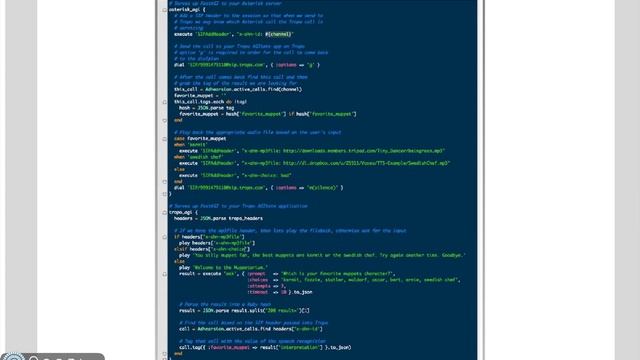 Adhearsion, Asterisk and Tropo смотреть онлайн