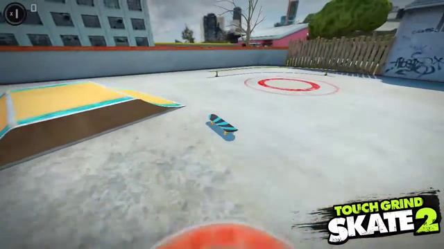Touchgrind Skate 2: How to do a darkslide- Touchgrind Skate 2 смотреть онлайн