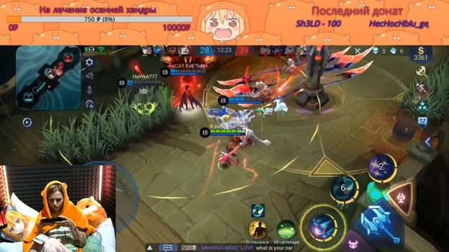 Mobile Legends с Иришкой :3 Если ты ТОП в РБ жду тебя ;3 смотреть онлайн