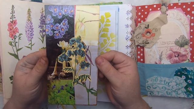 Floral Wander Journal Flip Through - Design Project with The Paper Cameo (Sold - thanks) смотреть онлайн