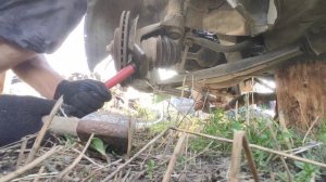 Замена шаровой опоры. БЫСТРО и без съёмника.