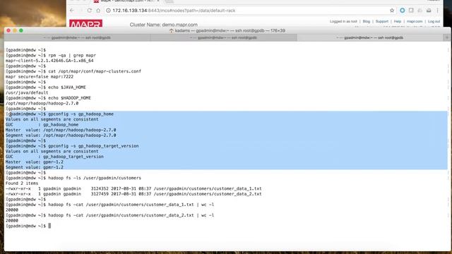Integrating the Greenplum Database with Hadoop смотреть онлайн