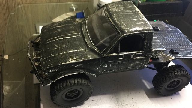 RC Trophy 1/16 WPL C14  Metal Tuning Toyota Hilux 1980