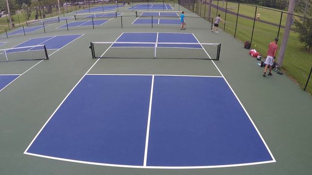 9/14/23 Pickleball Practice Reggie, John, Scott, Erman