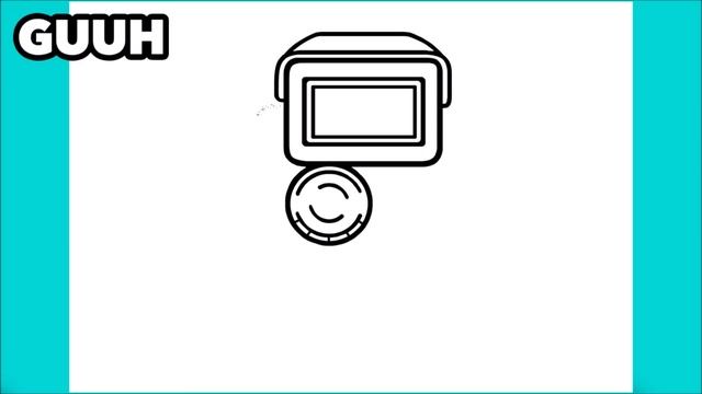 HOW TO DRAW CAMERAMAN FROM SKIBIDI TOILET смотреть онлайн