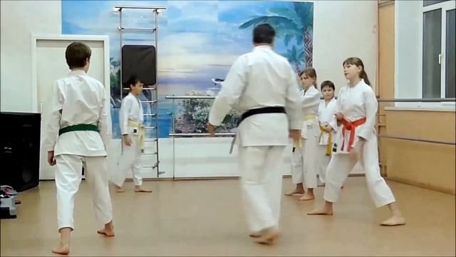 ★Видео урок №3★ Ката Хейан Нидан (Heian nidan Shito - ryu karate) 4 часть★ смотреть онлайн