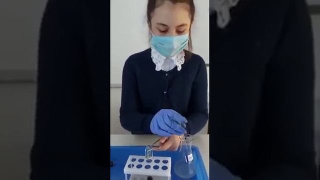 Лабораторный опыт 8 «Реакция нейтрализации хлороводородной кислоты» Химия 7 класс смотреть онлайн