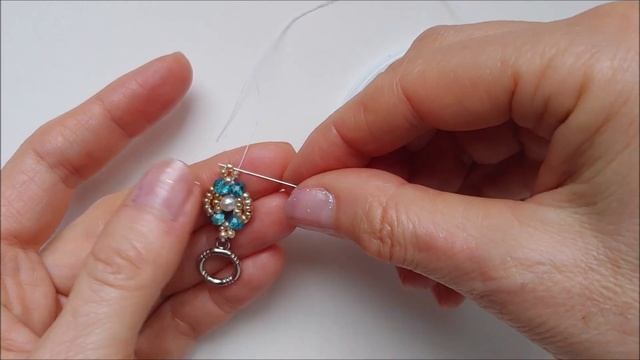 Diy Gift. Bracelet making. Crystal beads and seed beads bracelet. Jewelry смотреть онлайн