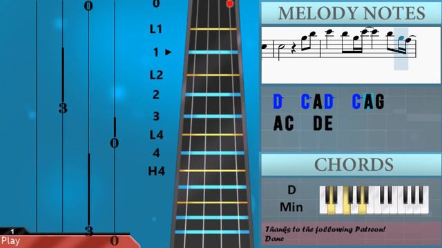 How to play The Foggy Dew (Irish Rebel Song) by Derek Warfield on Viola (Tutorial) смотреть онлайн