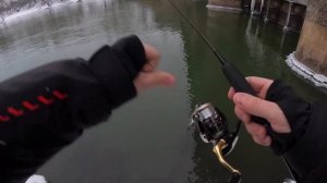 Рыбалка на плотине в Орле