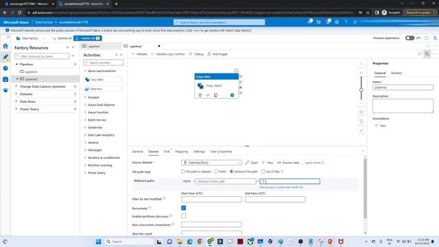How to Load Multiple CSV Files | azure data factory Project смотреть онлайн