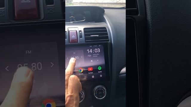 Магнитола TEYES CC2plus на Subaru XV 2014 г в смотреть онлайн