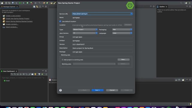 Download and Install Spring Tool Suite 4 on MacOS M1/M2 2022 | Create First Spring Boot Project смотреть онлайн