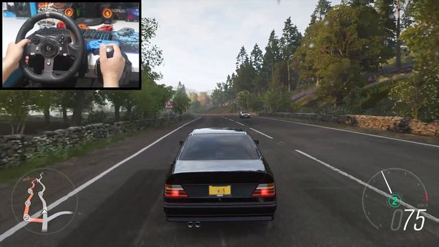 Mercedes Benz AMG Hammer Coupe - Forza Horizon 4 | Logitech G920 (Steering Wheel & Shifter) смотреть онлайн