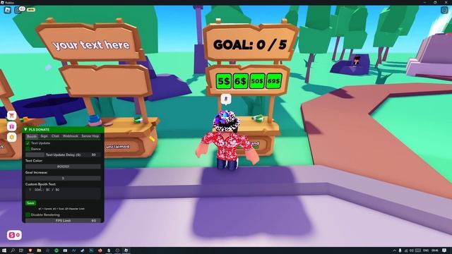 [FAST ROBUX] PLS DONATE Script Hack | ROBLOX EXPLOITING смотреть онлайн