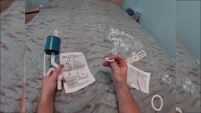 Замена механизма смывания (наполнение), в наполнительном бачке унитаза. смотреть онлайн