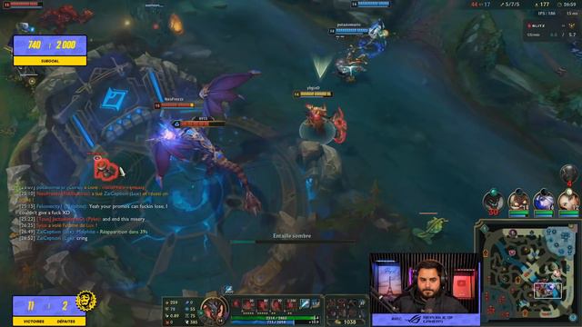 JE CHANGE DE PERSO À CHAQUE GAME ! (League of Legends s12) 🔥 смотреть онлайн