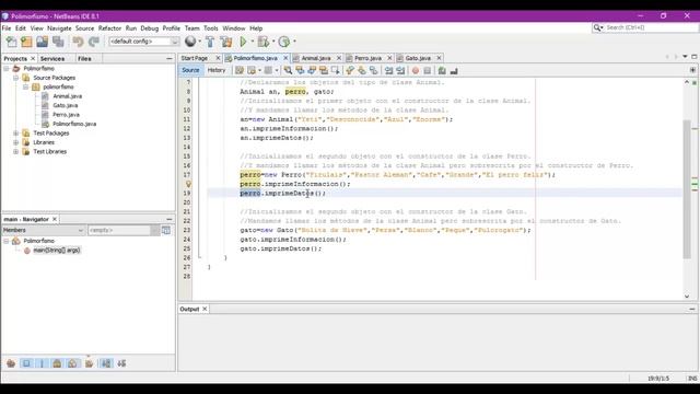 8. POLIMORFISMO en JAVA смотреть онлайн
